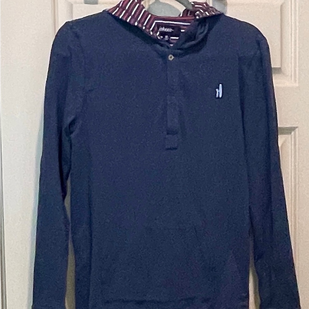 johnnie-O Polo with Striped Hood